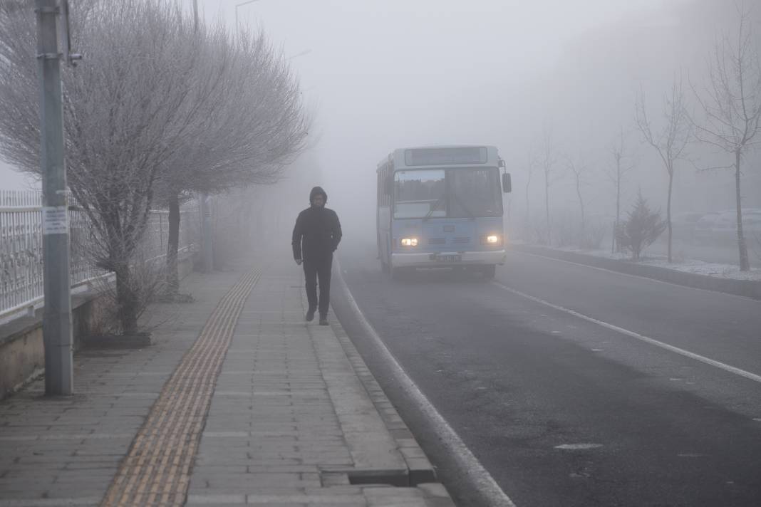 Erzurum, Ardahan ve Kars'ta kar yağışı etkili oluyor 9